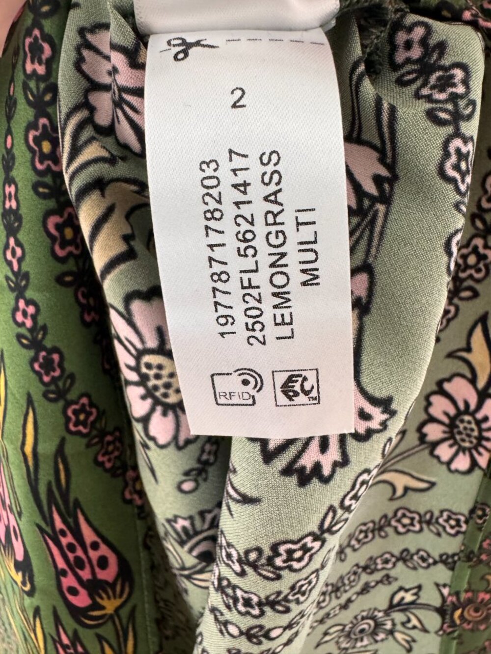 Veronica Beard Gemma Floral Silk Dress Size 2 Never Worn $698 - Picture 13 of 13
